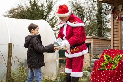Marchant Holiday School News - Santa Claus Visit